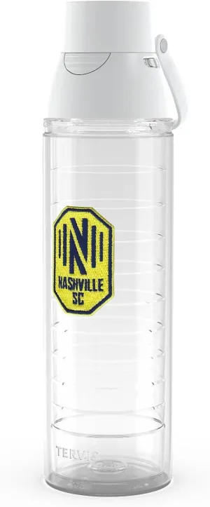 Tervis Venture Lite MLS Nashville SC - Primary Logo Made in USA Double Walled Insulated Tumbler Travel Cup Keeps Drinks Cold & Hot, 24oz Water Bottle, Classic