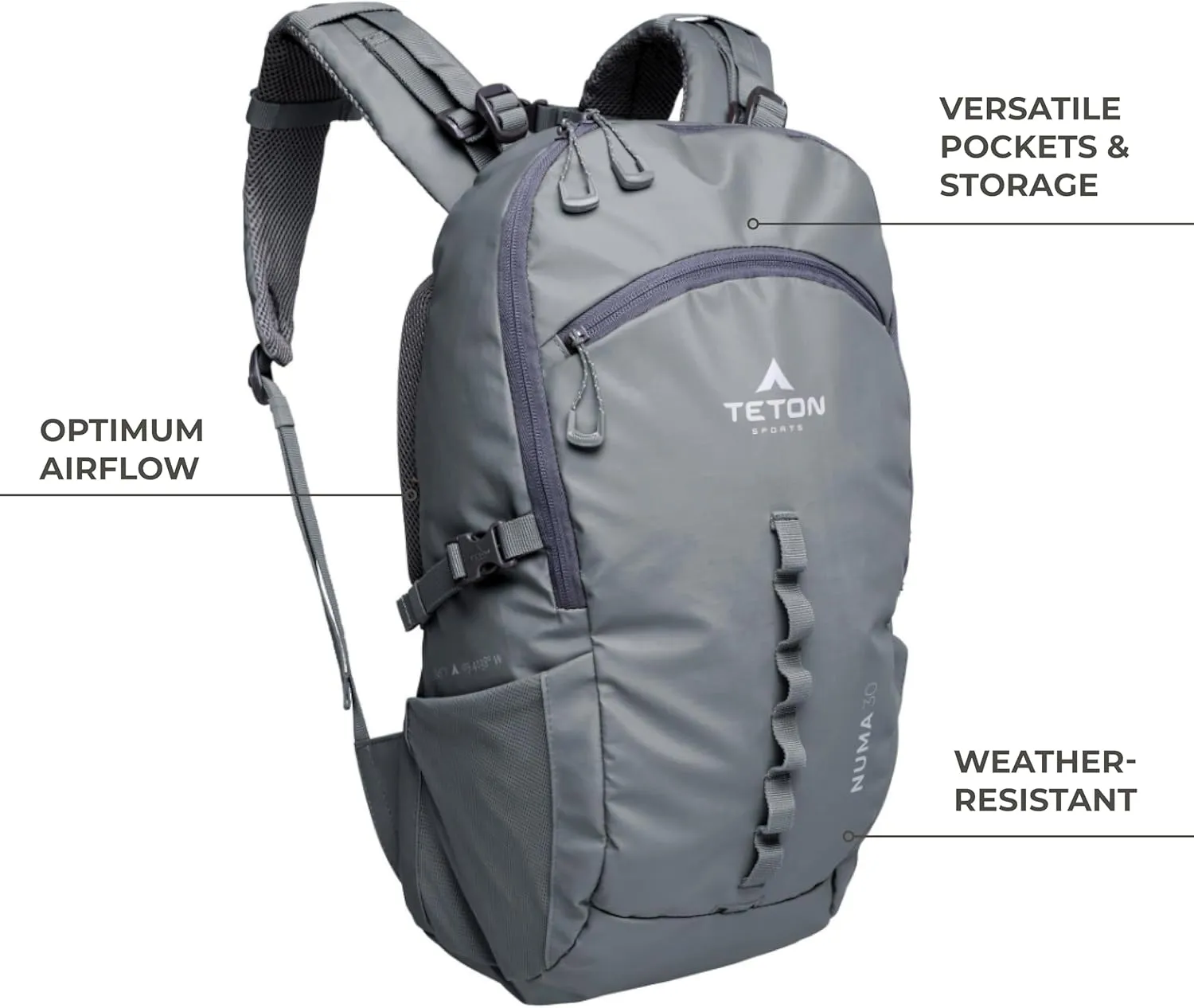 TETON Sports Numa Backpack Technical Pack, Terra, 45 Liters