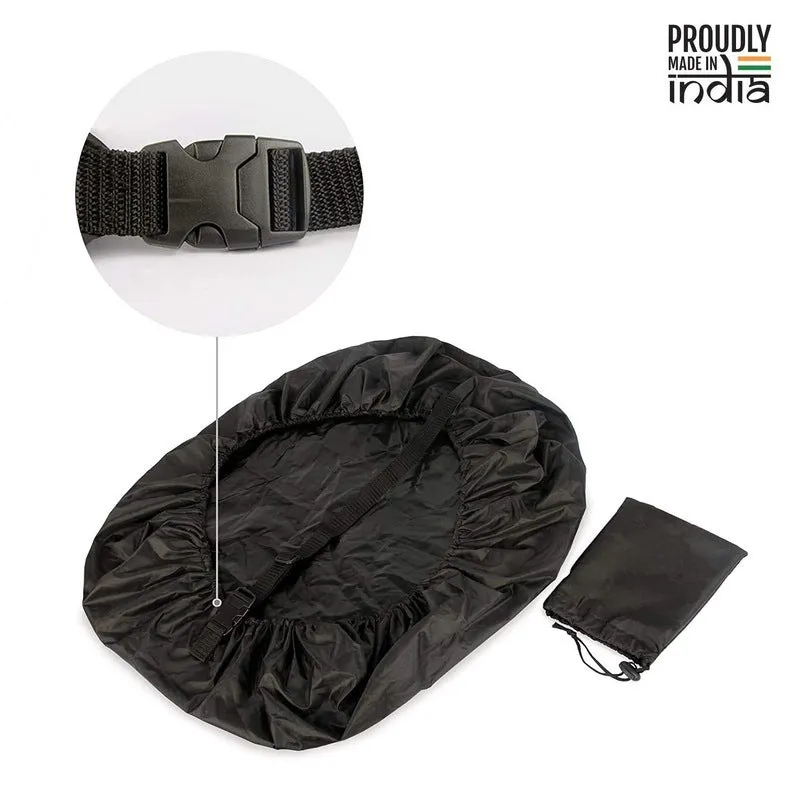The Clownfish Rain Fighter Black Backpack Rain Cover