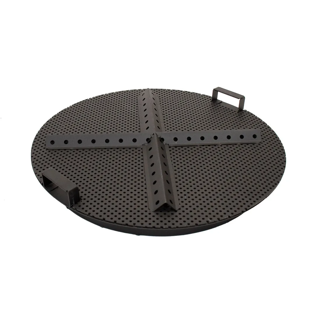 The Mammoth Smokeless Patio Fire Pit 2.0 Series with Spark Screen and Screen Lift