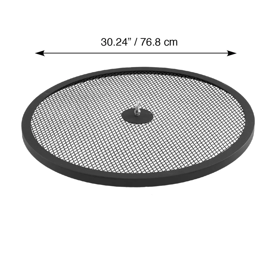 The Mammoth Smokeless Patio Fire Pit 2.0 Series with Spark Screen and Screen Lift