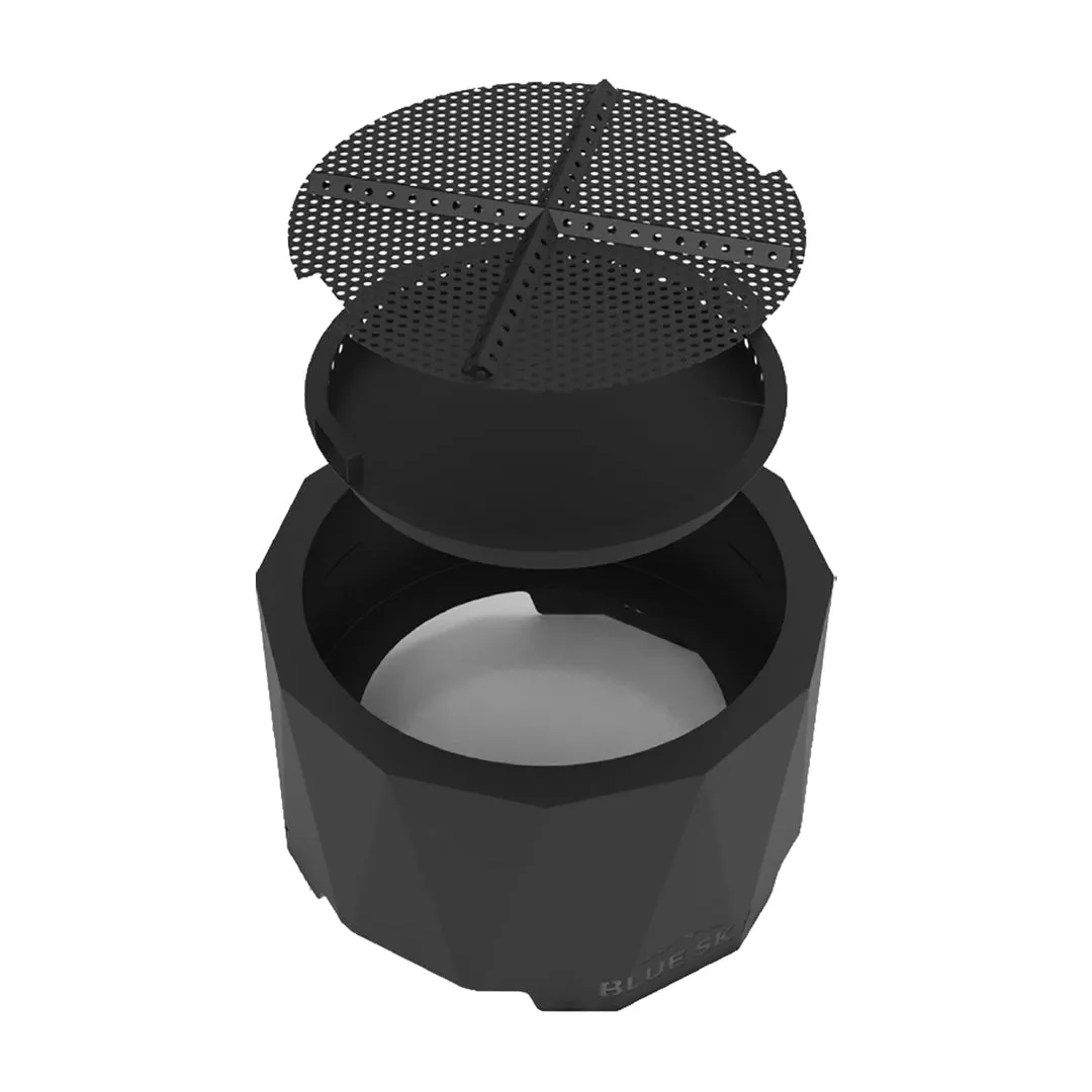 The Mammoth Smokeless Patio Fire Pit 2.0 Series with Spark Screen and Screen Lift