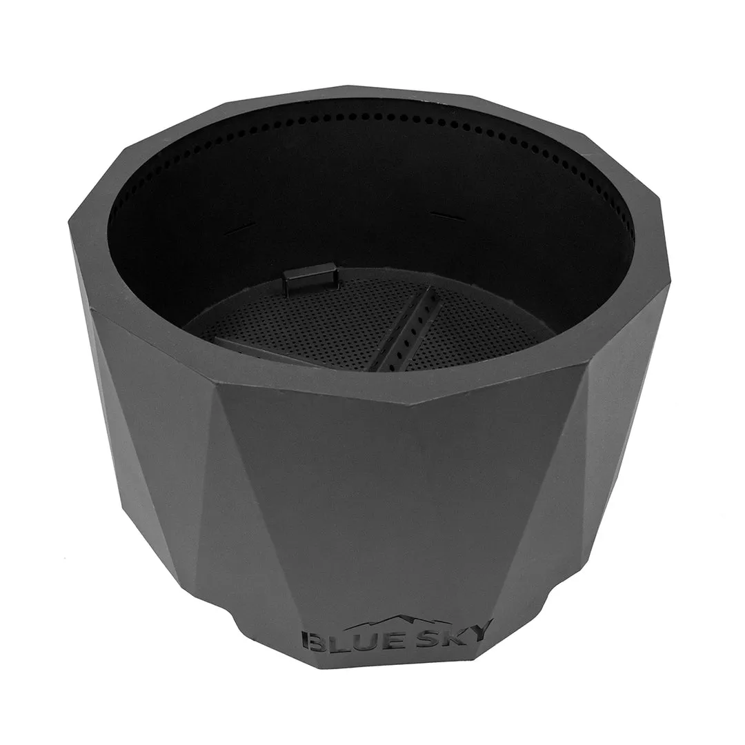 The Mammoth Smokeless Patio Fire Pit 2.0 Series with Spark Screen and Screen Lift