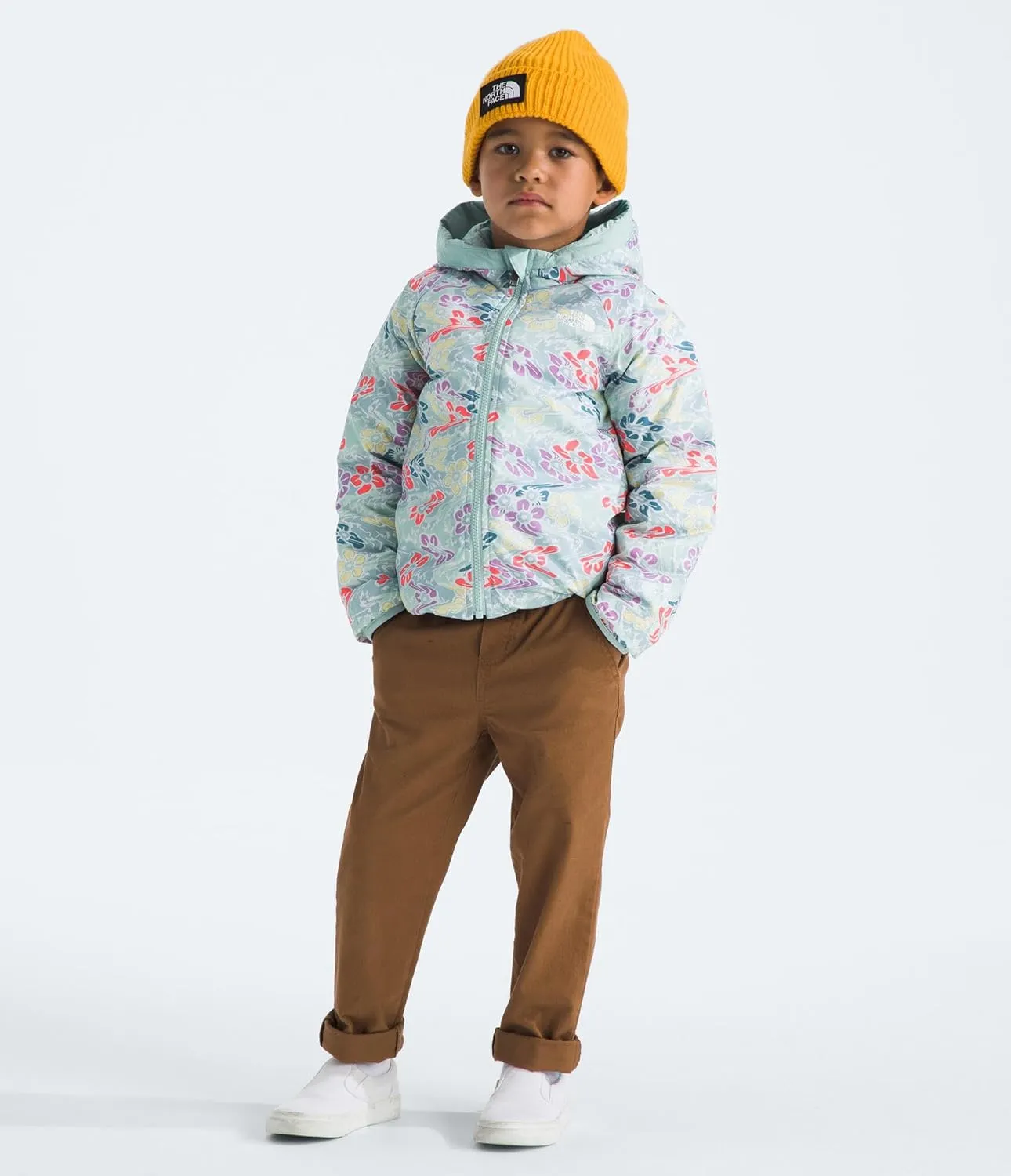THE NORTH FACE Kids' Reversible Perrito Insulated Hooded Jacket