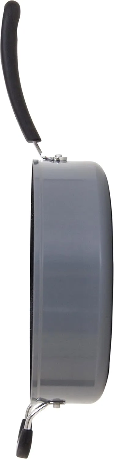The Stone Earth All-In-One Sauce Pan by Ozeri -- 100% APEO, GenX, PFBS, PFOS, PFOA, NMP and NEP-Free German-Made Coating