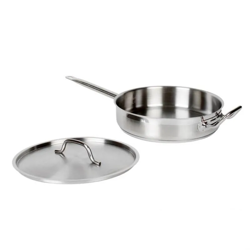 Thundergroup 3 QT 18/8 STAINLESS STEEL SAUTE PAN