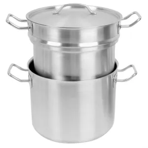 Thundergroup 8 QT 18/8 STAINLESS STEEL DOUBLE BOILER (3 PCS SET)