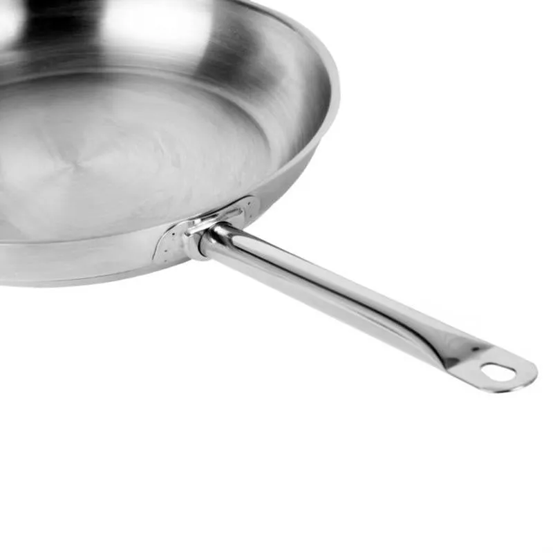 Thundergroup 9 1/2" 18/8 STAINLESS STEEL FRY PAN