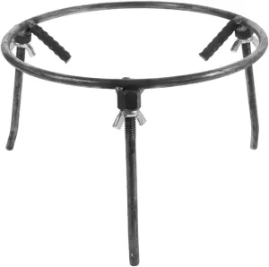 Totority Fire Stand Removable Camping Tripod Outdoor Cooking Stand Wok Holder for Hiking Gear