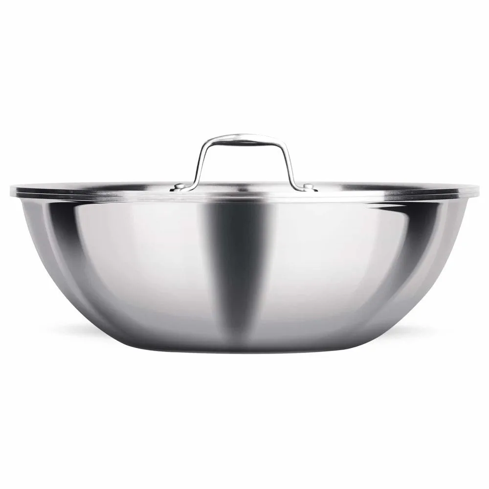 Tri Ply Stainless Steel Tasla With Lid (Milton Procook)