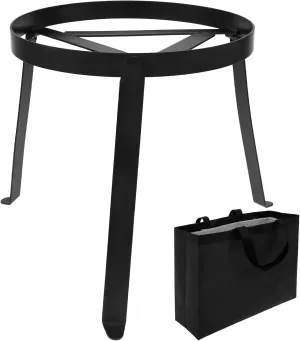 Tripod for Cooking, Folding Camping Tripod Grill Open Fire Cooking Stand, Heavy-Duty Tripod Stand for Cast Iron Dutch Oven, for Barbecue Hiking Party, Cooking Stand over Fire