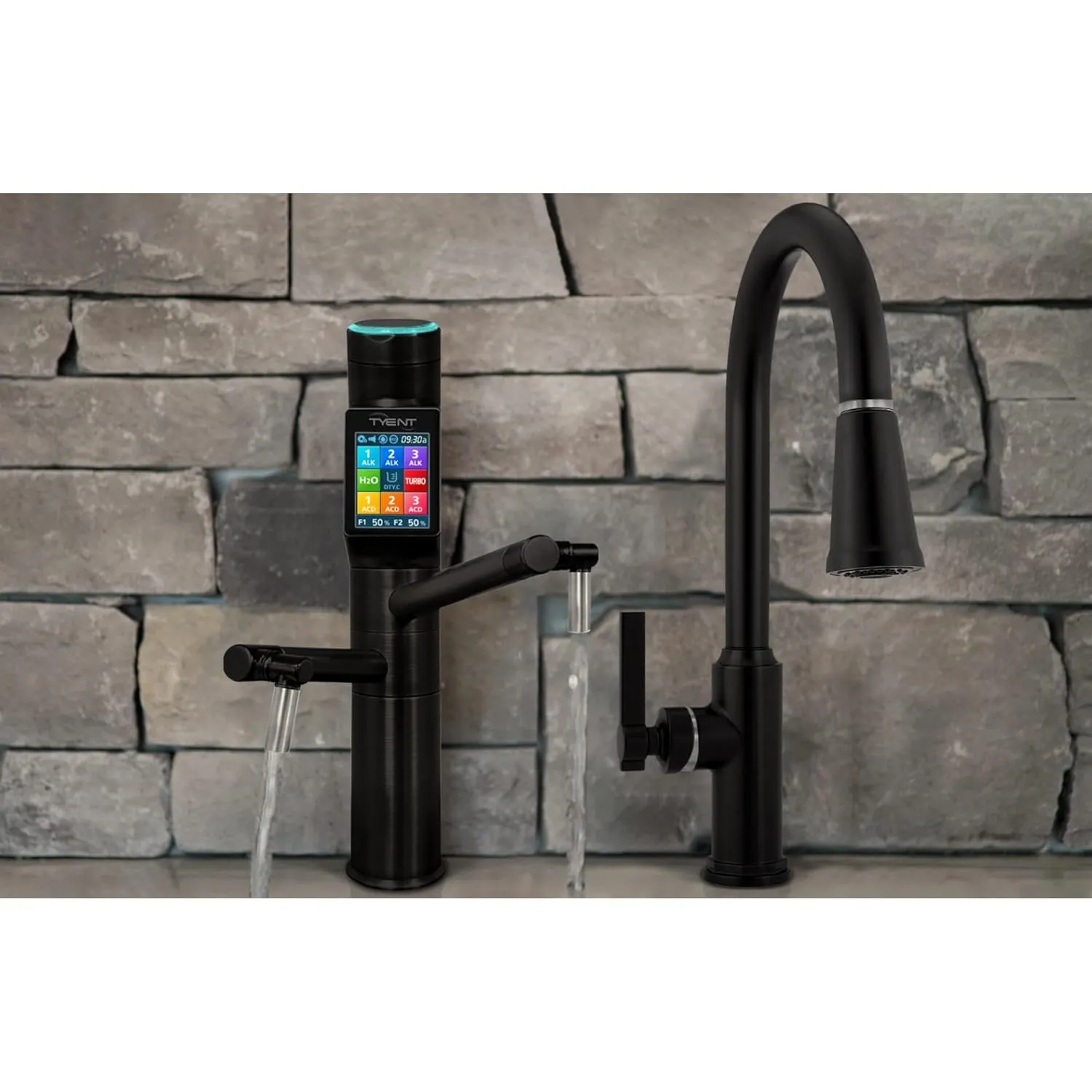 Tyent UCE 13 Plus Plate Turbo Alkaline Water Ionizer Purification System (Matte Black)