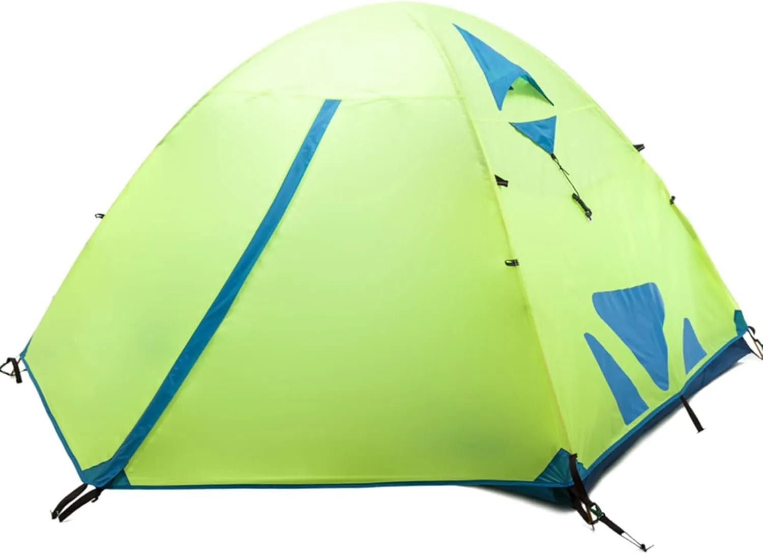 Ultralight Camping Tent 3 Person Windproof Rainproof Breathable Tent Aluminum Bracket for Outdoor Hiking Mountaineering Backpack Travel