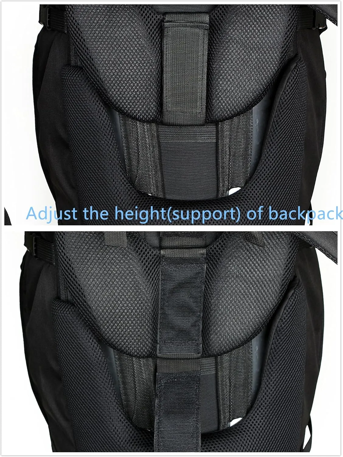 UNISTRENGH 80 Liter Hiking Backpack Daypack for Outdoor Camping Traveling, Blue