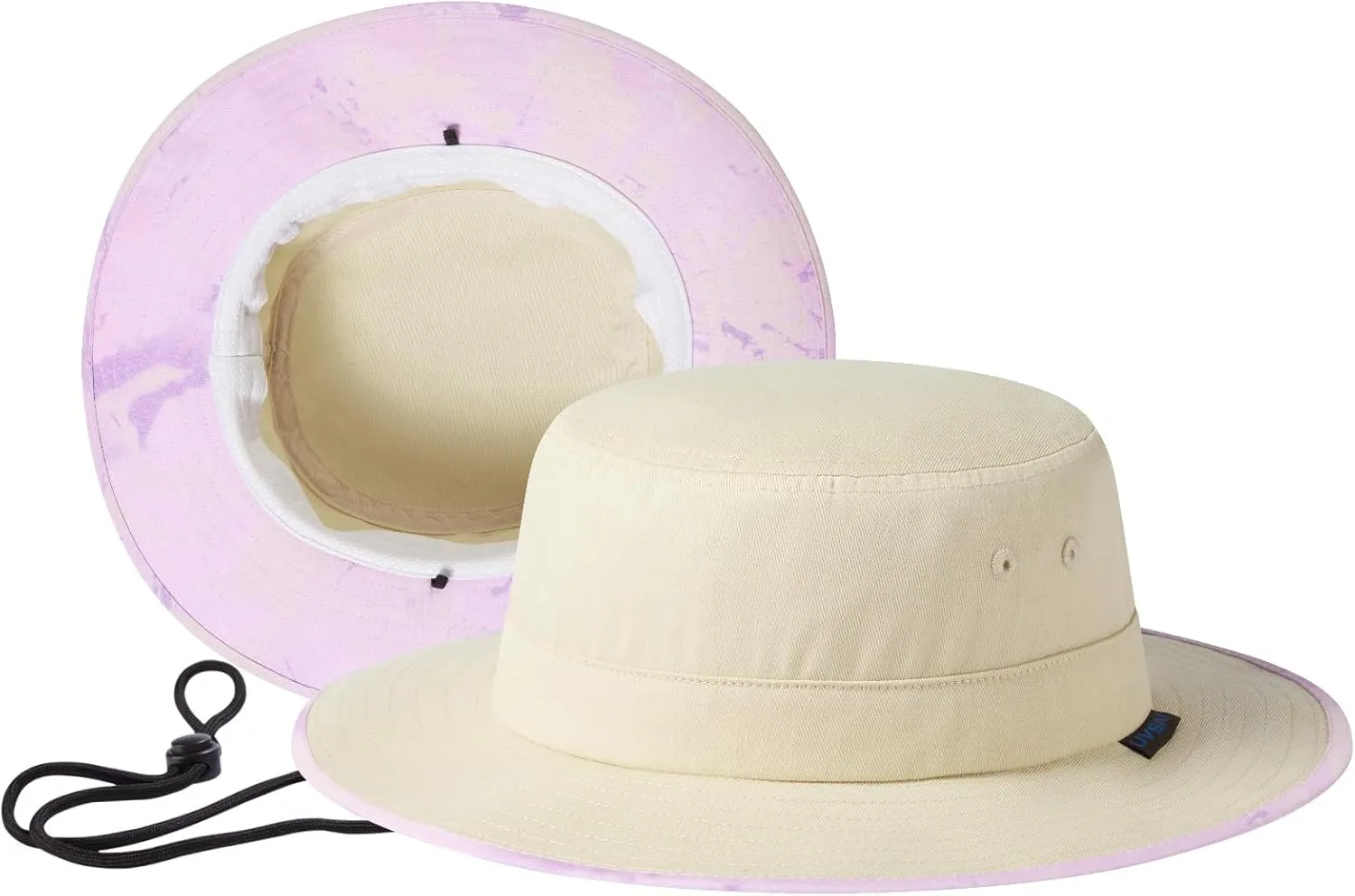UPF 50  Foldable Sun Hat Patterned Under Brim Bucket Hats for Summer Hiking Fishing Beach Safari Men Women