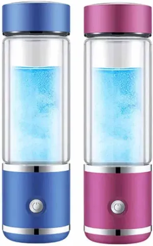 Upgraded 2-in-1 Hydrogen Water Bottle Generator, 2000PPB Pure Hydrogen Concentration, Purification Vent, Reduction Imported Hydrogen Ionized Water Cup