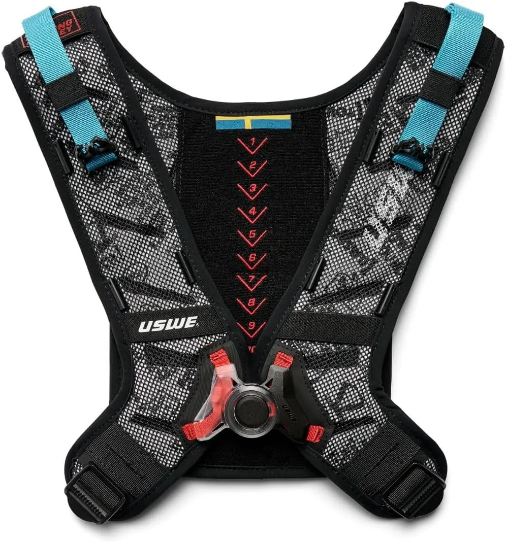 USWE Front Strap Kit NDM & SnugMe - Adjustable Hydration Pack Harness System, Universal Fit for Running, Cycling, Hiking - Secure & Comfortable Gear Upgrade for Outdoor Sports Enthusiasts (NDM 2.1)