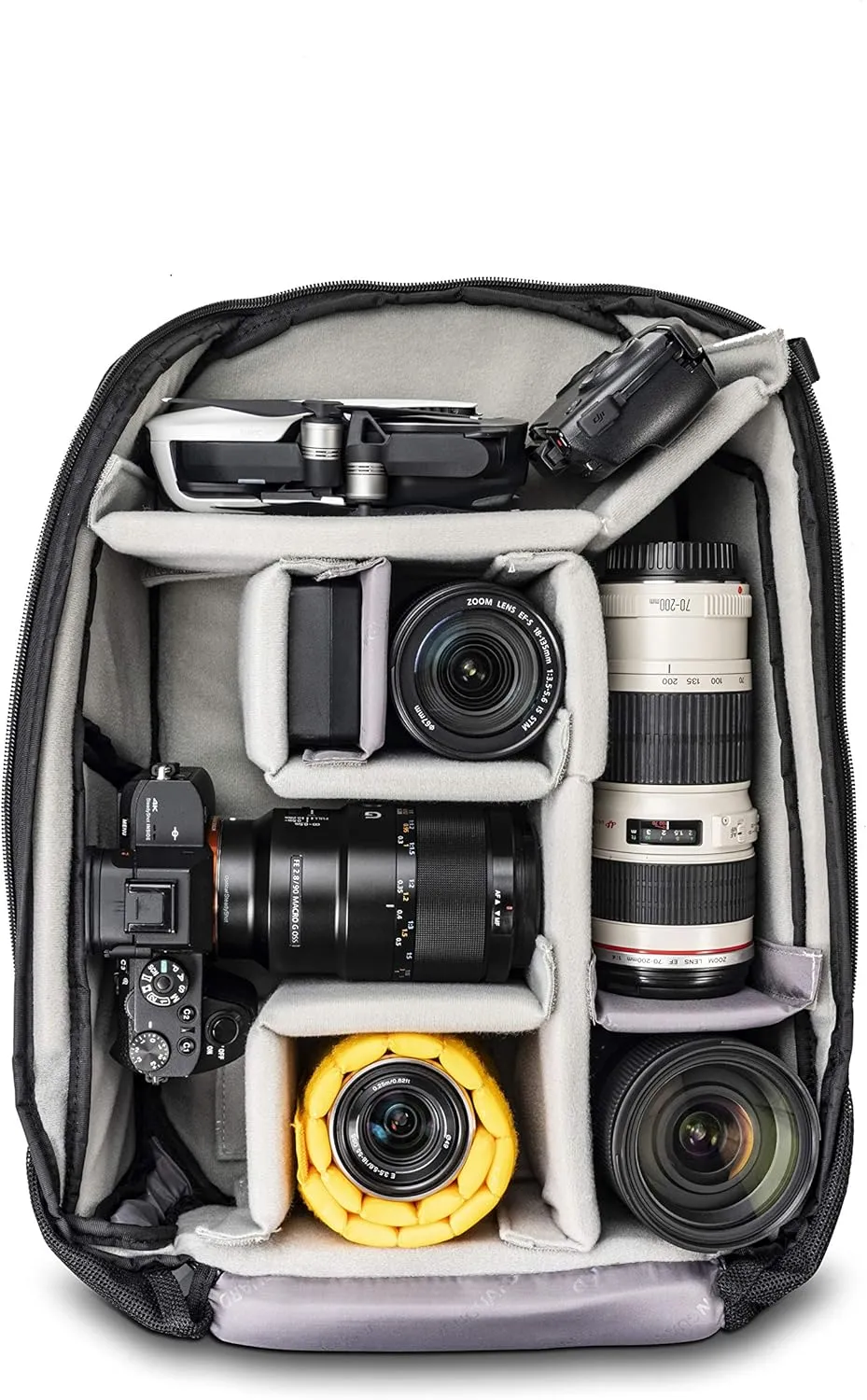 VANGUARD VEO Select 45BFM Backpack for DSLR or Mirrorless/CSC Cameras - Black