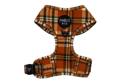 Vintage Plaid Adjustable Harness