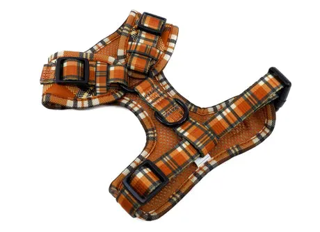 Vintage Plaid Adjustable Harness