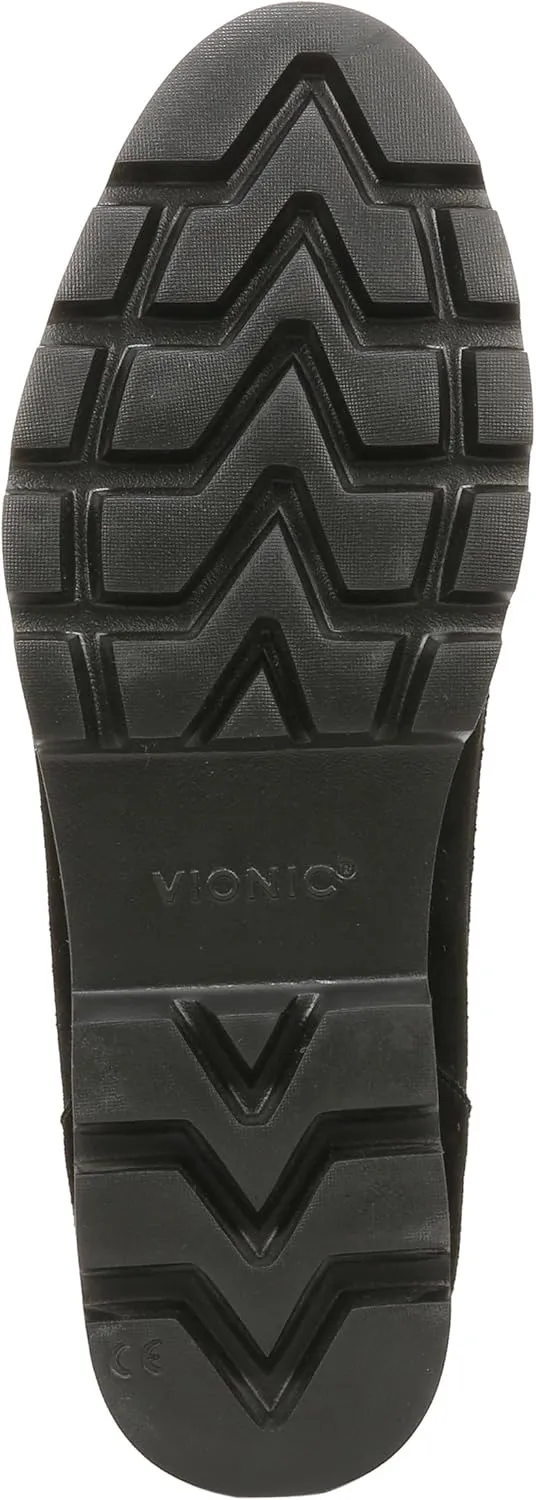 Vionic Women’s Loafer Charm Finley Comfort Lace Up- Supportive Walking Shoes That Include VIO Motion Technology Orthotic Insole with Built-in Arch Support, Helps Heel Pain, Medium and Wide Fit