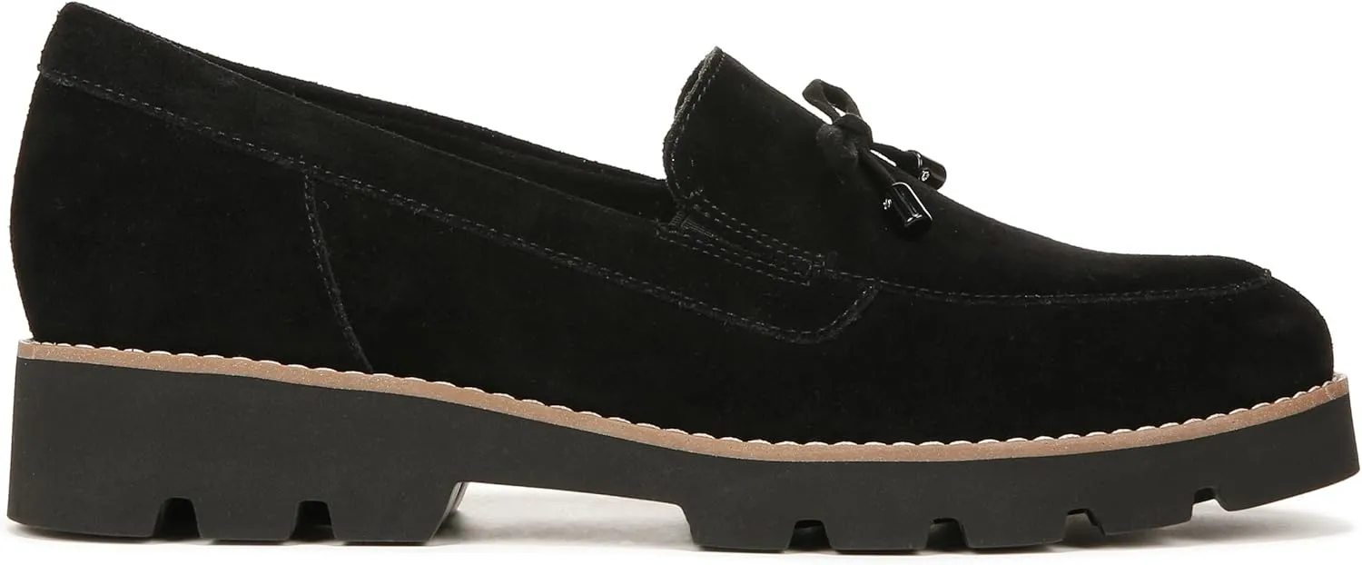 Vionic Women’s Loafer Charm Finley Comfort Lace Up- Supportive Walking Shoes That Include VIO Motion Technology Orthotic Insole with Built-in Arch Support, Helps Heel Pain, Medium and Wide Fit