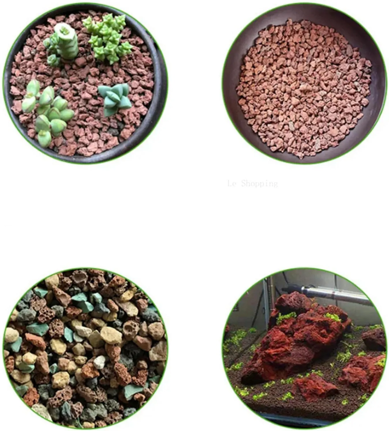 Volcanic Rock Succulent Planting Bedding Granular Water Purification Materials Gardening Supplies