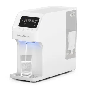Waken Electric Reverse Osmosis Water Filter Countertop, UV Water Filtration System, 8-Stage Alkaline RO Filtration with Smart Features, 4:1 Pure to Drain, BPA Free (Plug and Play) C11