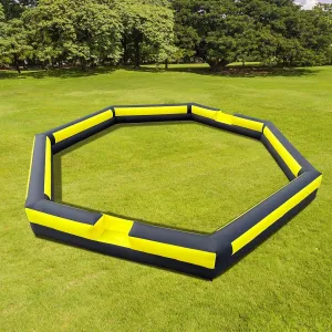 WARSUN 26Ft Gaga Ball Pit Inflatable with Powerful Blower, Portable Gagaball Court for Indoor Outdoor School Family Activities Inflatable Sport Games