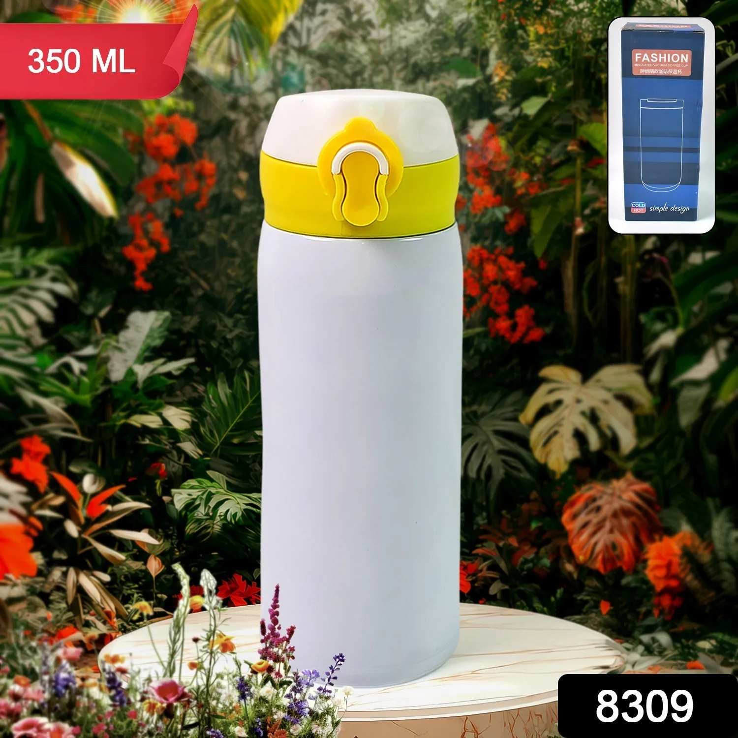 Water Bottle for Kids – Insulated Vacuum Stainless Steel Bottle (350 ML Approx)