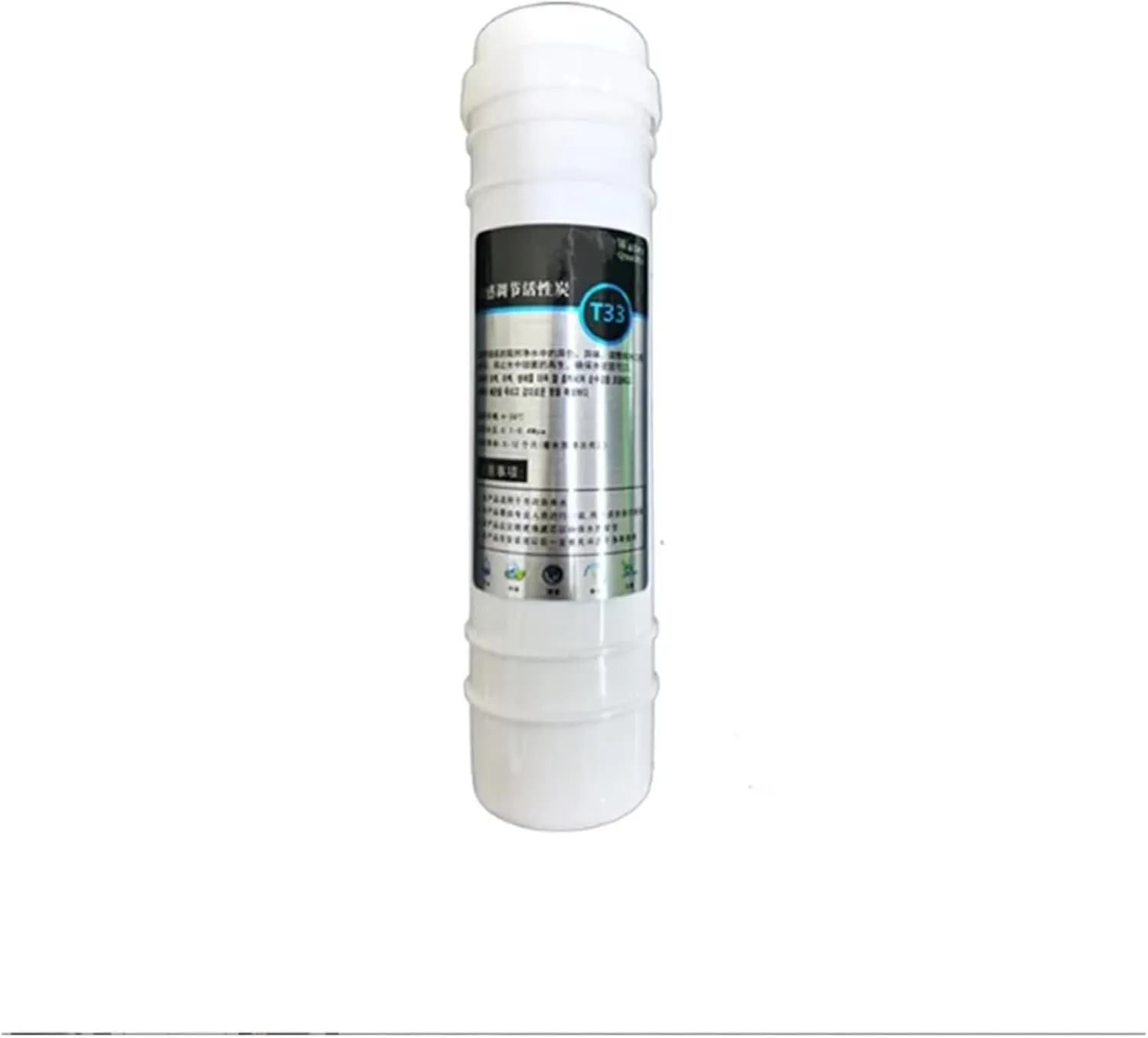 Water Purification Filter 1 PCS 1/4" Quick Connector Integrated T33 Mineral Water Filter Nature Maifan Stone Post Water Filter Cartridge