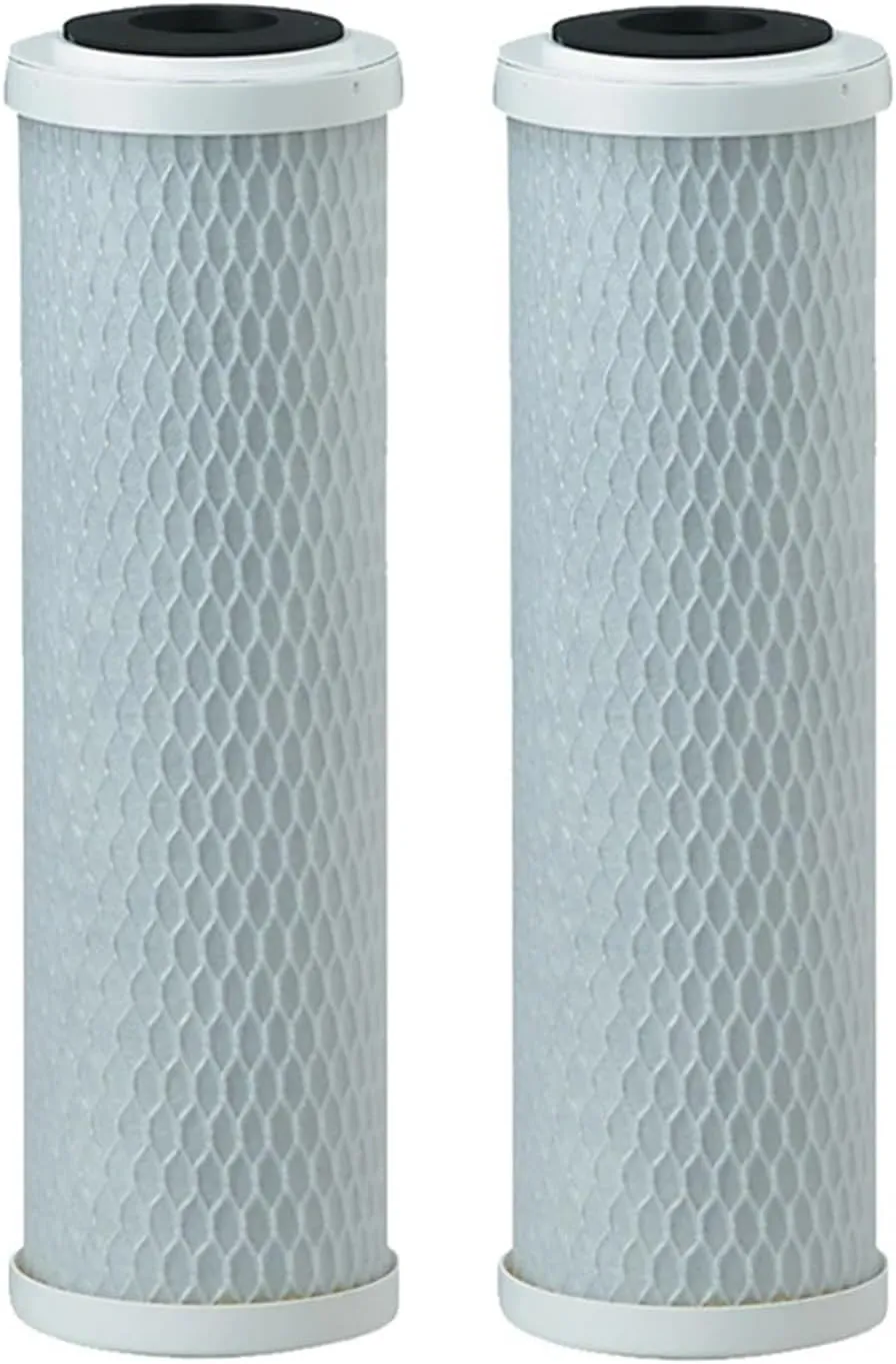 Water Purification Filter 10 inch Activated Carbon Block Water Filter Cartridge 0.5 Micron for Water Purifier CBC-10