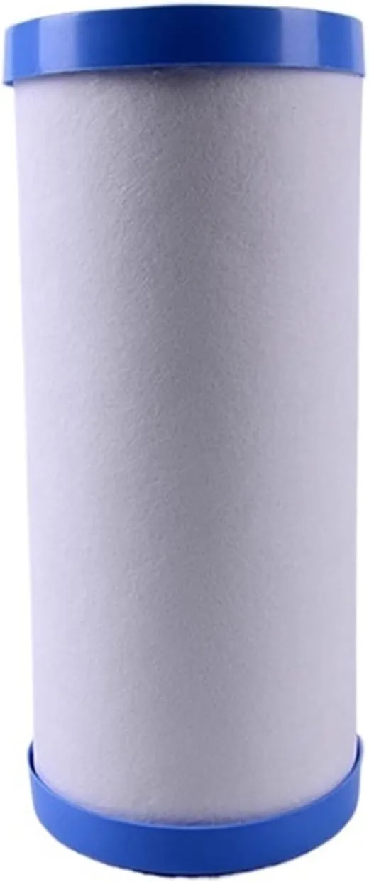 Water Purification Filter 10 inch Big Fat Cotton sintered Carbon Composite Filter Whole House pre-Filter Coconut Shell Activated Carbon Filter 2pcs