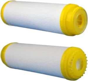 Water Purification Filter 10 Inch Resin Filter Cartridge Softened Pure Water Exchange Removes Descaling/Strong Alkaline Water Purifier(2pcs)