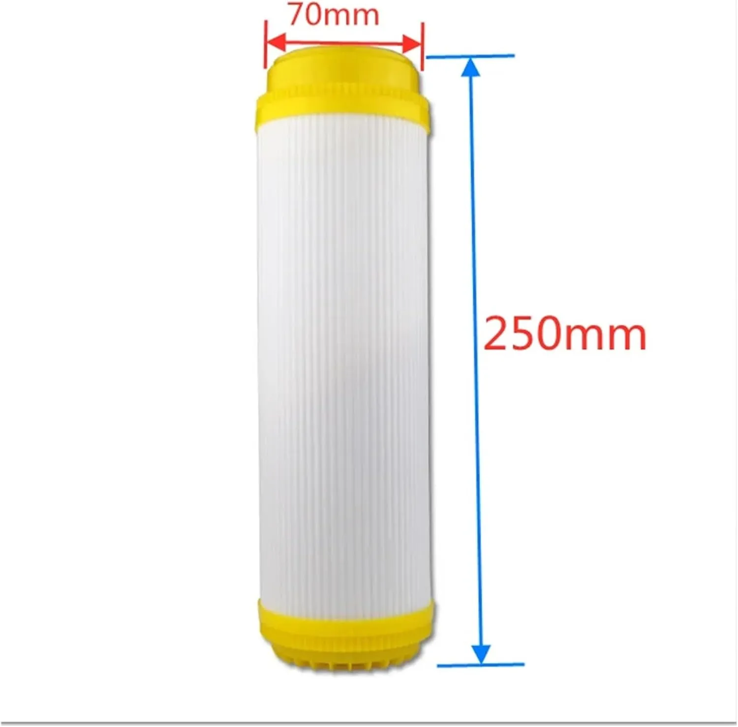 Water Purification Filter 10 Inch Resin Filter Cartridge Softened Pure Water Exchange Removes Descaling/Strong Alkaline Water Purifier(2pcs)