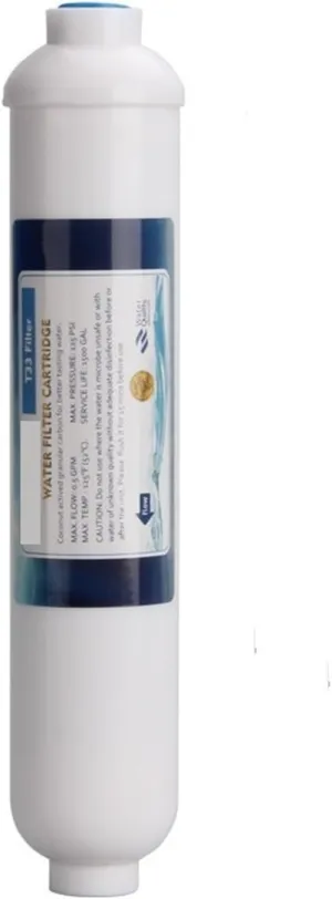 Water Purification Filter 10 Inch T33 with 2pcs Fitting Water Purifier Carbon Post