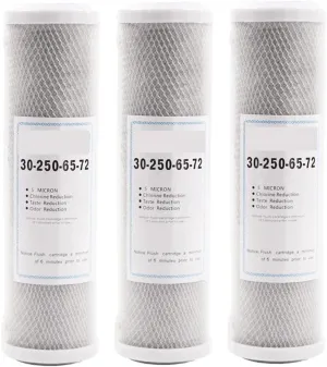 Water Purification Filter 10inch Universal Carbon Cartridge Water Filter Replacement Remove The Cholorine Water Purifier Accessories(CTO)