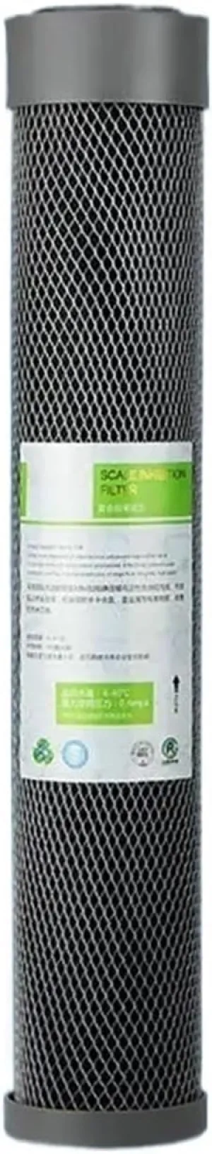 Water Purification Filter 15inch/20inch Universal Water Filter Replacement PP Cotton Actived Carboned Removal The Cholorine,Water Filter Element(Cabron 2)
