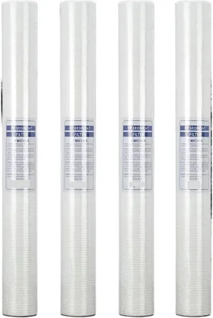 Water Purification Filter 20" Water Purifier 20 Inch 5 Micron Sediment Water Filter Cartridge Cotton Filter Water Filter 4pcs