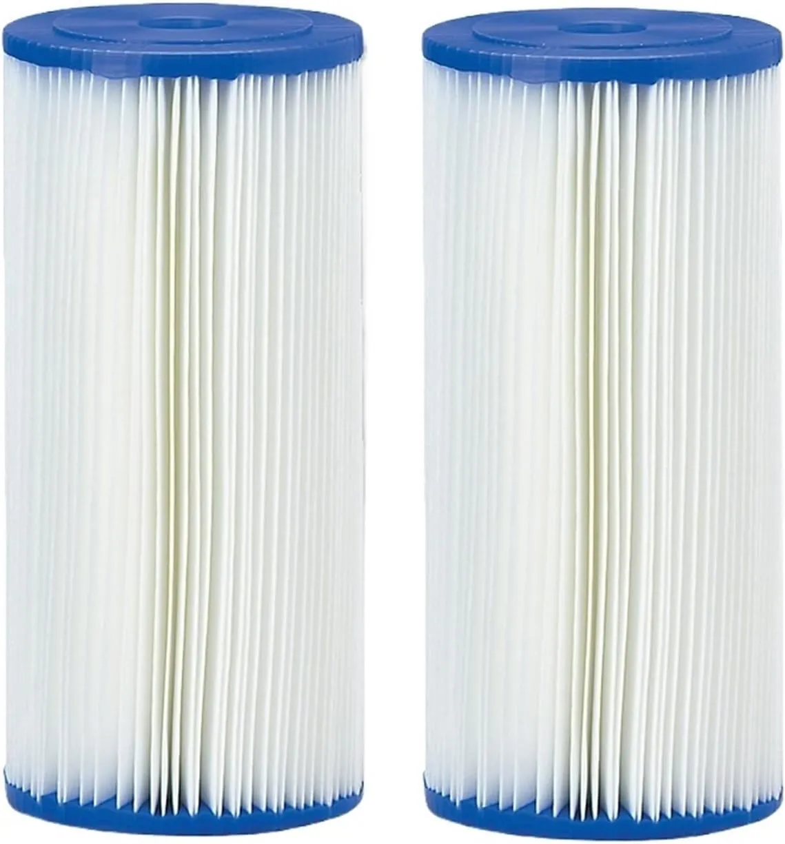 Water Purification Filter 4.5" Pleated Polyster Water Filter Cartridge 5 Micron for Sediment Water Filtration PPL5-BB
