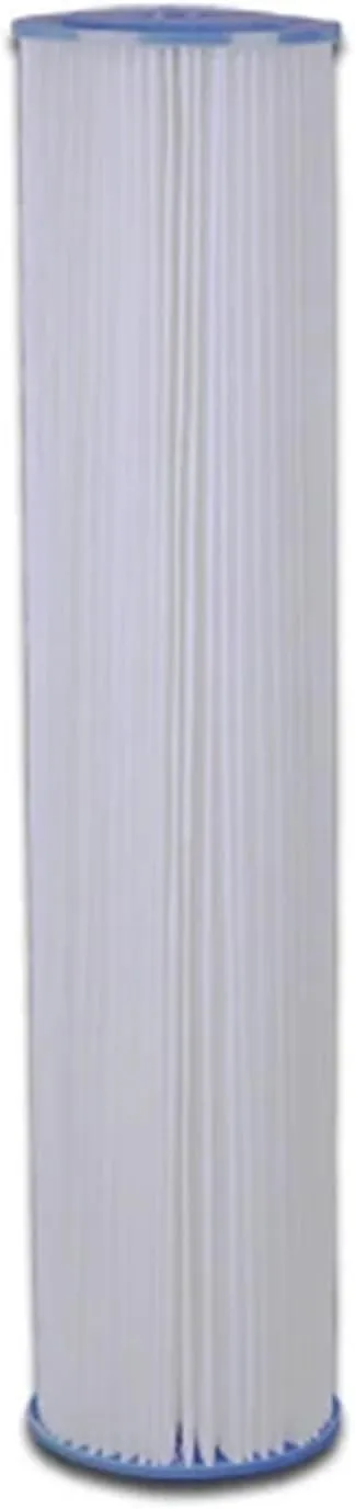 Water Purification Filter 4.5"x 20" Pleated Polyester Water Filter Cartridge 5 Micron Sediment for Water Filter