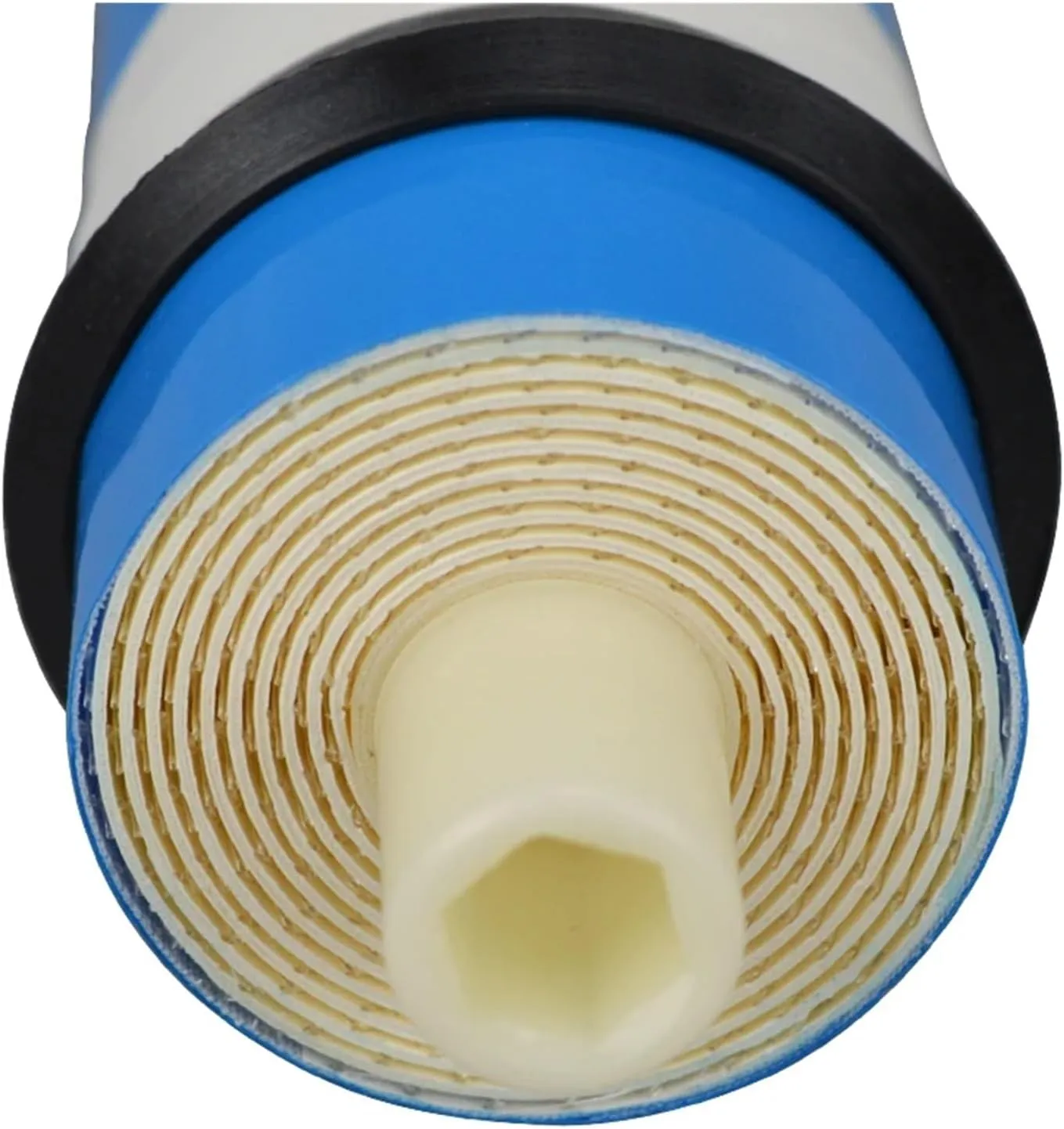 Water Purification Filter 75gpd/100gpd Membrane Reverse Osmosis Water Purifier Membrane Cartridge General Common Water Filters for Household(75gpd)