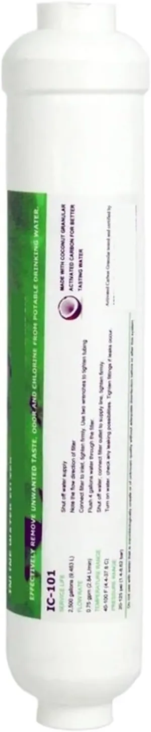 Water Purification Filter Coconut Shell Based Activiated Carbon Water Filter IC-101