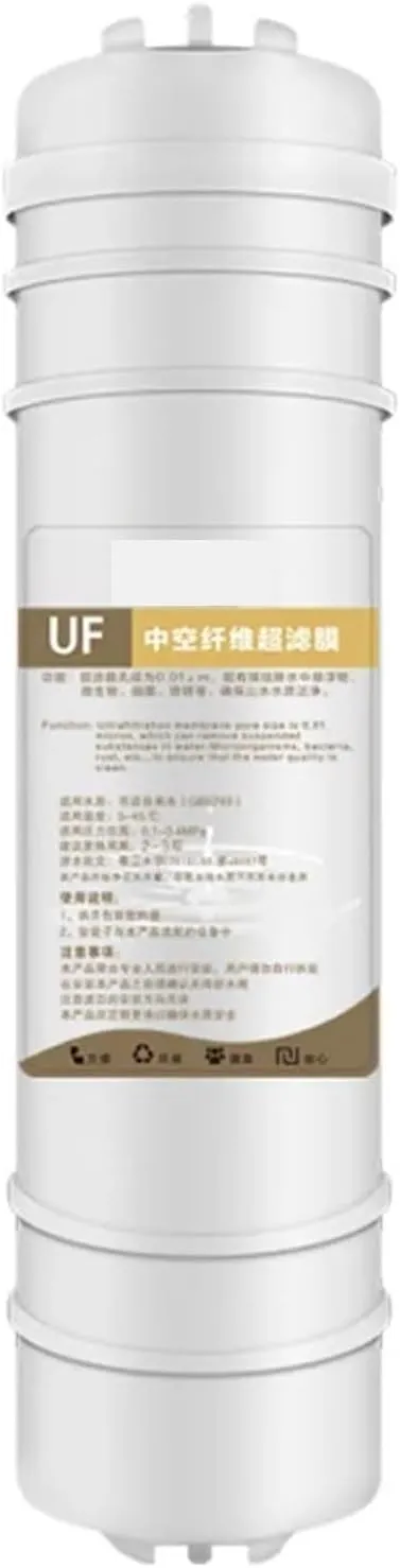 Water Purification Filter Connect Ultrafiltration Membrane Reverse Osmosis Water Filter Water Purifier Protect The Health(Black and White)