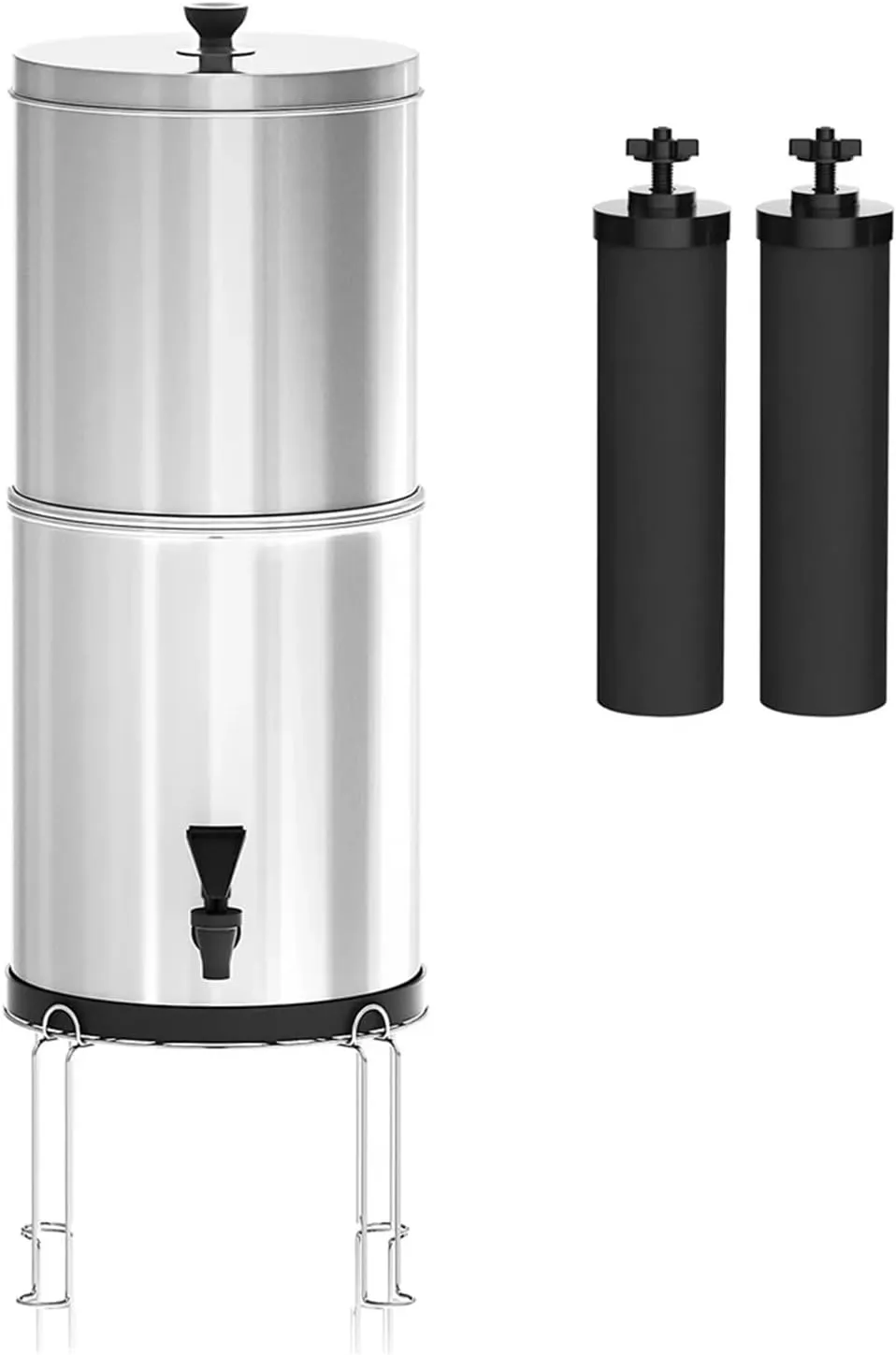 Water Purification Filter Feed Water Filtration, 2-Gallon Stainless Steel mesa Filtration, Suitable for Home and Outdoor use(5pcs)