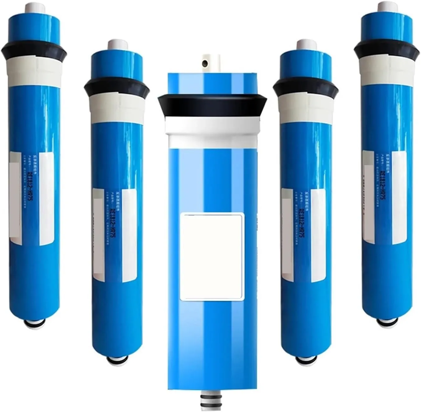 Water Purification Filter Home Kitchen Reverse Osmosis Membrane Replacement Water Filter Purifier Water Drinking Treatment 75/100/150/200GPD(3012 300GPD)