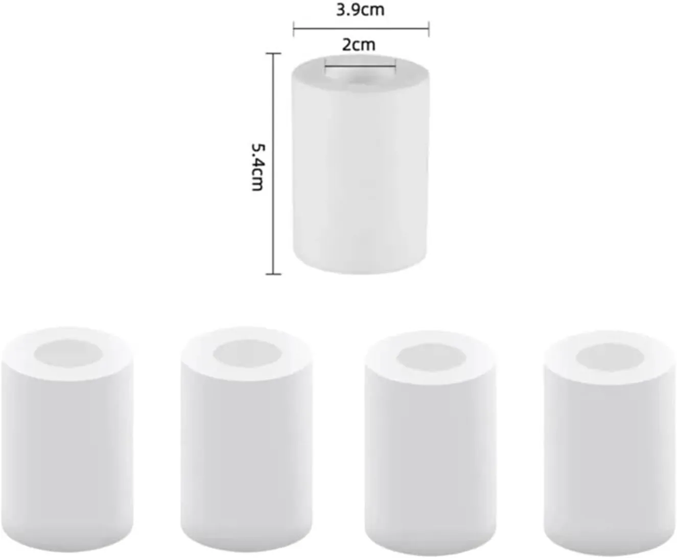 Water Purification Filter Household Outlet Purifier Kit Universal Shower Water Purifier Filter Bath Tap Pre-Filter Front Purification for Kitchen Bathroom(5pcs Filter Element)