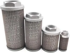 Water Purification Filter Hydraulic Suction Filter Element WU-16/25/40/63/100/160 * 80/100/180-J for centralized Lubrication Machine Centre(WU-160-100-J)