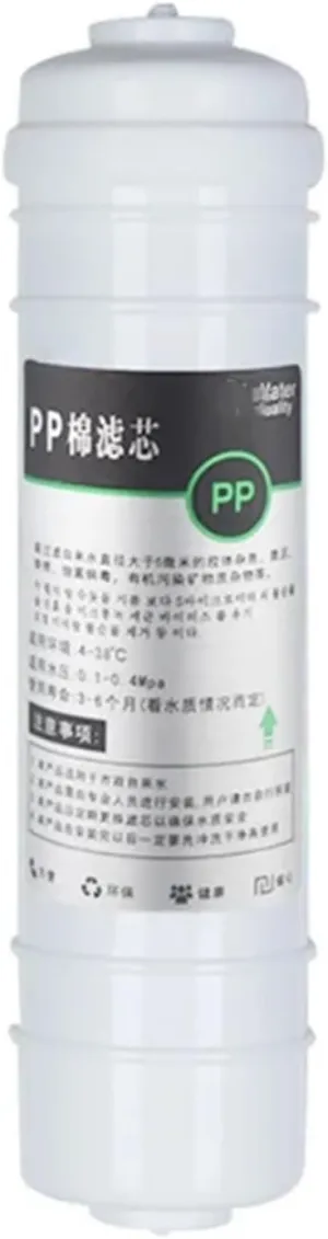 Water Purification Filter One-Piece PP Cotton Filter Element 10-inch Quick-Connect Filter Element 2-Point Quick-Connect Filter Element for Water Purifier