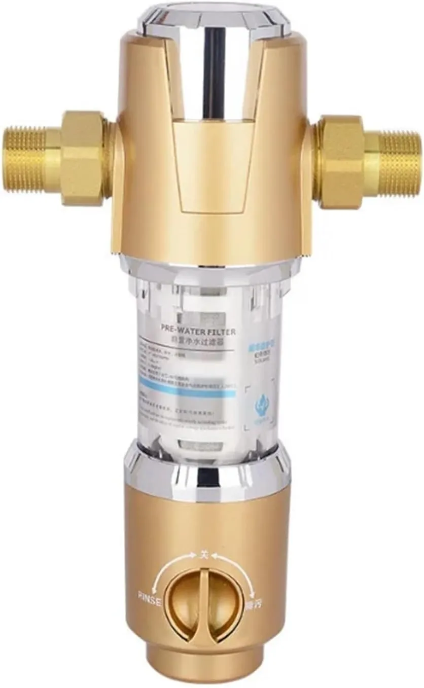 Water Purification Filter Pre-Filter Household backwash Whole House Central Water Purification Large Flow Stainless Steel Water Purifier